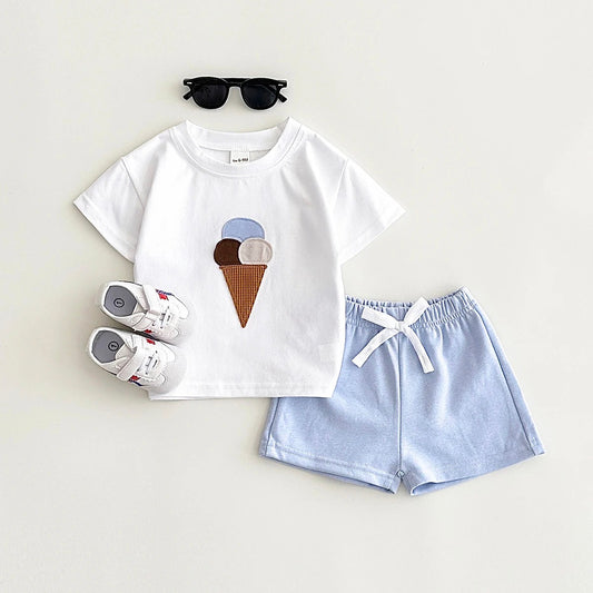 Conjunto ICECREAM celeste